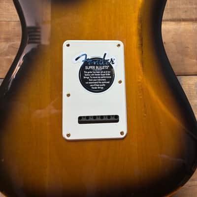 2004 Fender 50th Anniversary Limited Edition American Deluxe Strat MP 2 Tone Sunburst image 16