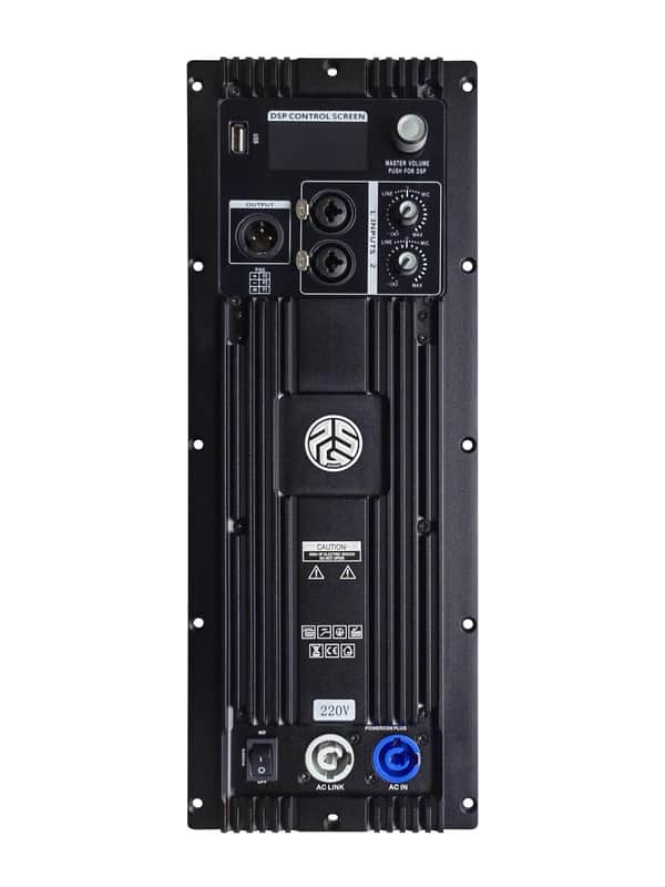 PSG Audio PAL750 + CQ160 - 750 Watt Amplifier Module with DSP and USB image 1