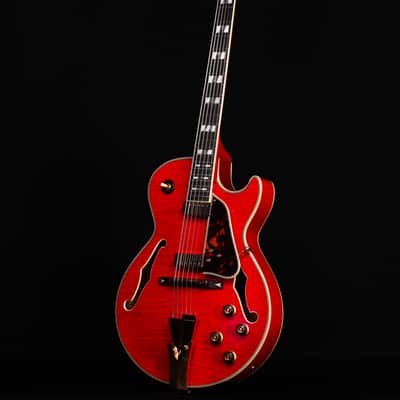 Ibanez GB10SEFM George Benson Signature Hollowbody, Sapphire Red - USED image 6