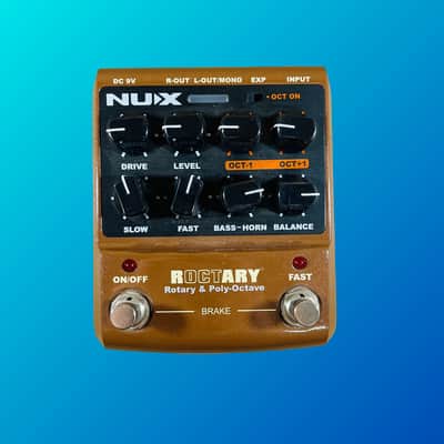 NUX / ROCTARY Rotary & Poly-Octave ロータリー NuX Roctary | Reverb