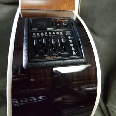 Takamine EF360GF Signature Series Glenn Frey Model Dreadnought Acoustic/Electric Natural Gloss image 8