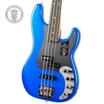 New Fender American Ultra II Precision Bass Noble Blue #US24021054 image 1