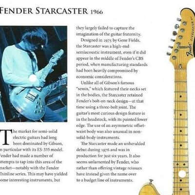 Fender Starcaster 1975-76 Sunburst Flammed top SUPER! image 16
