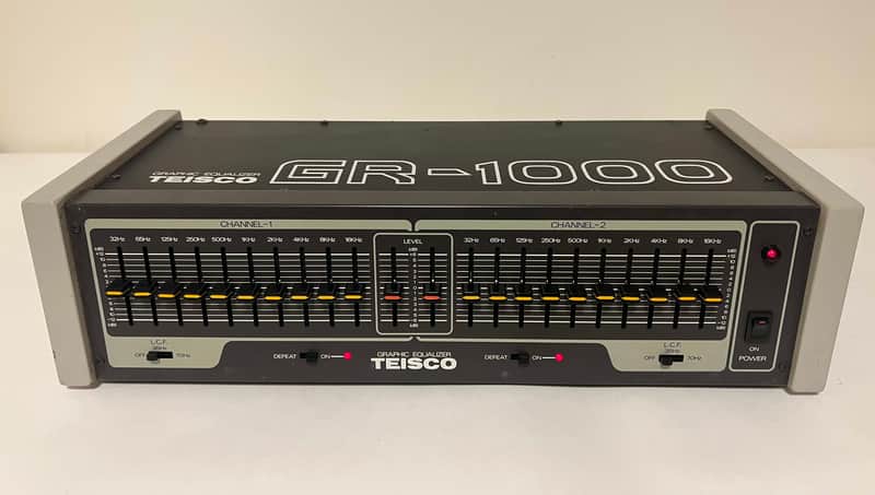 TEISCO GR-1000 2 Channel 10 band Graphic EQ - 1982 image 1