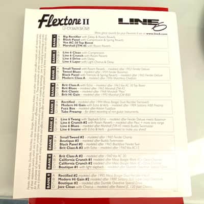 Line 6 Flextone II Pilot's Handbook rev G image 4