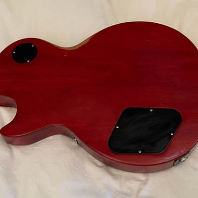 2012 Gibson Les Paul Studio Bigsby Vibrato - Heritage Cherry Satin - Free Pro Setup image 11