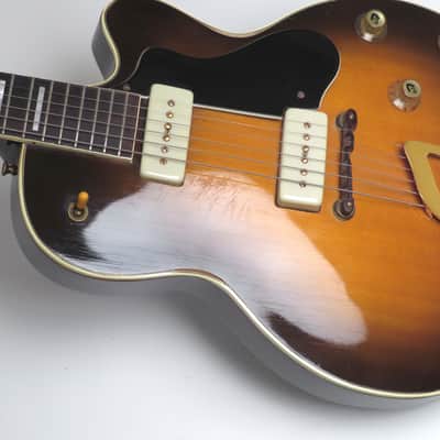 1959 Guild Aristocrat M75 - Sunburst - With Original Case & Hang Tag - Franz Pickups - 5.1 Pounds! image 18