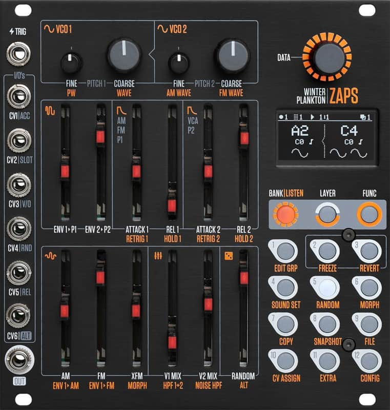 WINTER MODULAR PLANKTON ZAPS : BRAND NEW :  [DETROIT MODULAR] image 1