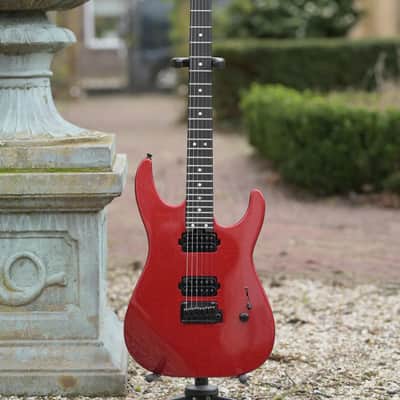 Charvel Custom Shop Limited Edition DK24, Bare Knuckle PU - Red Sparkle image 14