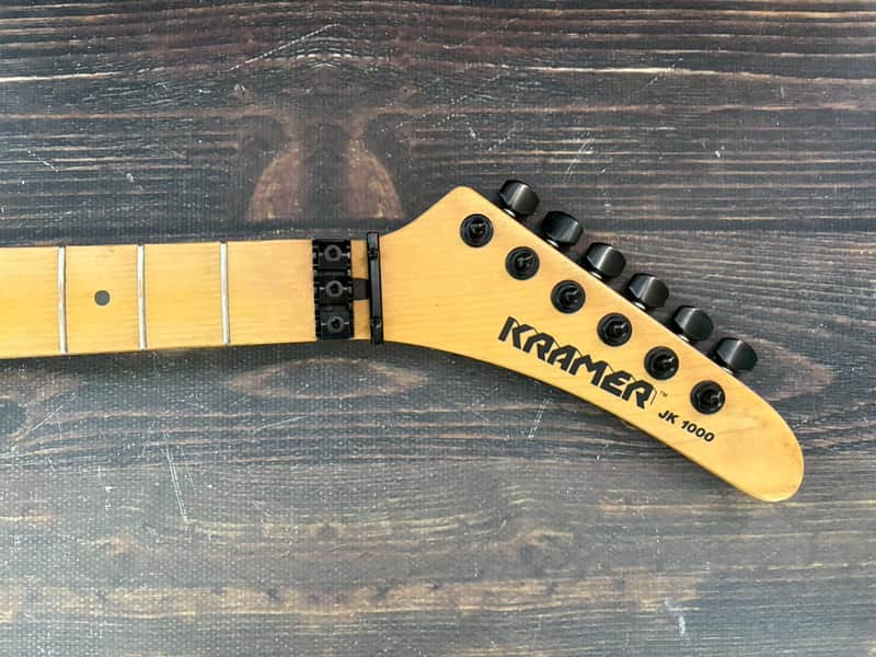 80s KRAMER JK1000 Banana Head Neck Maple Fingerboard Made in Japan image 1