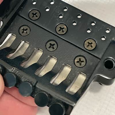 2000's Indonesian Ibanez RG Series Edge III Black Tremolo Bridge Frame image 9