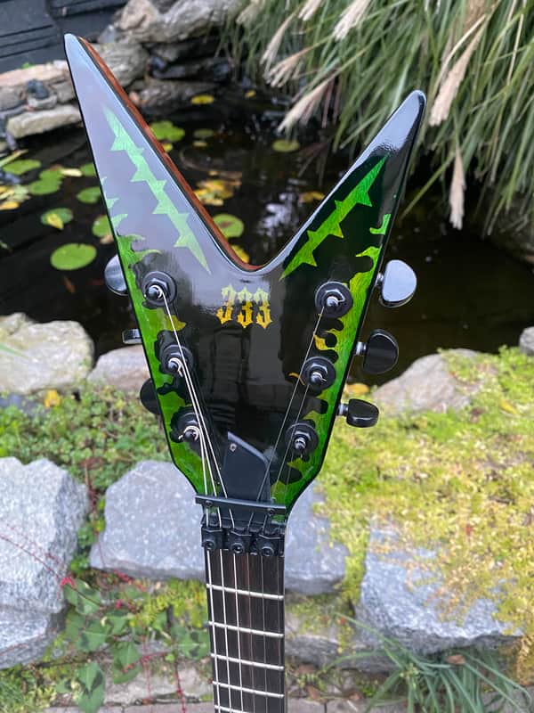 Washburn D3 Replica Dimebag 333 1 of a kind guitar Dime Slime | Reverb