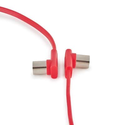 RockBoard FlatPatch MIDI Cable 11.81" (30cm) Red image 3