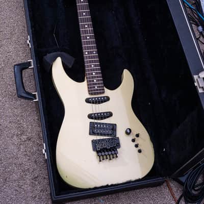 Kramer American USA 1987 Pacer Custom I Flip Flop White  with Hardshell Case image 25