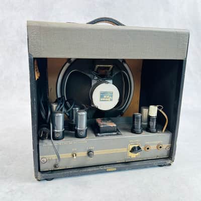 Supro Valco Chicago 51 1x10" Combo Amplifier 1947 - Gray image 6