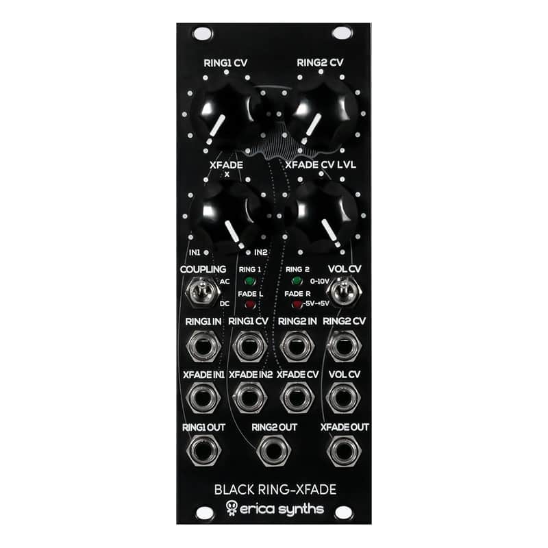 Erica Synths Black Ring X-Fade Eurorack Ring Modulator Module image 1