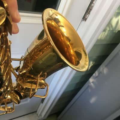 CONN GOLD PLATED ALTO STENBERG PORTRAIT RARE 1929 CHU BERRY FINISH 97% SAX SAXOPHONE ENGRAVING CRISP image 21
