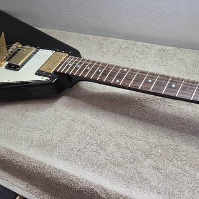 Epiphone Flying V 2008 - Gloss Black image 2