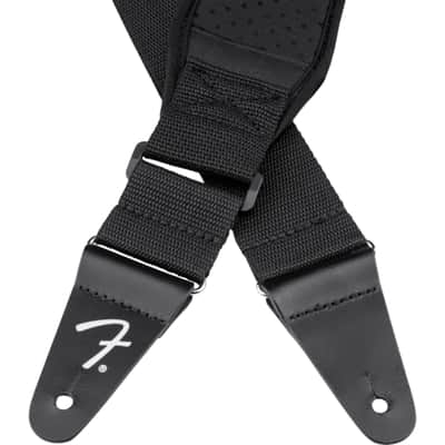 Immagine Fender Swell Neoprene Strap 2" (Black) - Strap for Guitars - 5