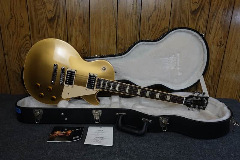2010 Gibson Les Paul Standard Gold Top Goldtop - Only 8.4 Lbs! image 1