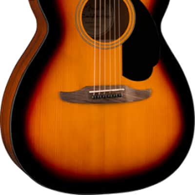 Fender California Standard Monterey E Acoustic Guitar. Spruce Top, Black Pickguard, 3-Color Sunburst image 3