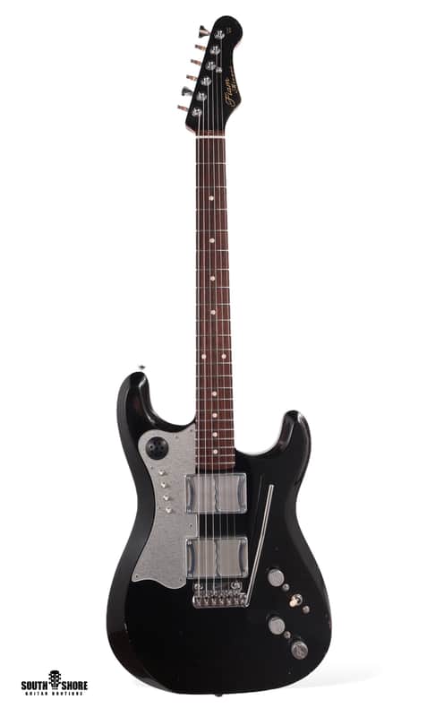 Fiam Guitars Mirari 2023 - Aged Black / 4 Button Tornipulator - By past Ronin luthier Izzy Lugo. NEW (Authorized Dealer) image 1