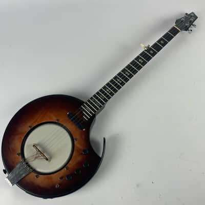 Nechville Meteor High End Electric Banjo.2010s - Natural W OHSC and papers Virtually unplayed! image 2