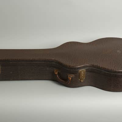 D'Angelico Excel Cutaway Arch Top Acoustic Guitar (1960), ser. #2117, original brown hard shell case. image 11