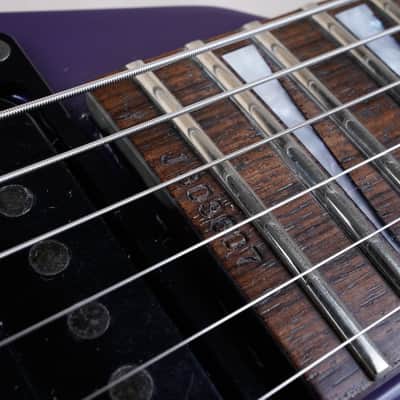 Jackson Randy Rhoads V RR Standard MIJ Neck Thru 1993 Blue Purple Japan w/ Bag image 10