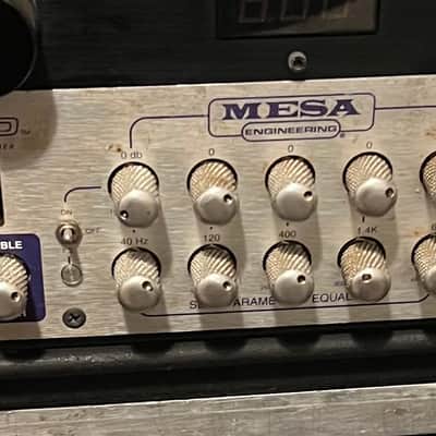 Mesa Boogie M-Pulse 600 Simul-State 600-Watt Rackmount Bass Amp Head 2001 - 2012 - Silver image 3