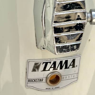 Tama Rockstar DX 12" Rack Tom White MADE IN JAPAN for drum set image 3