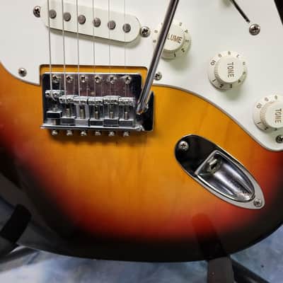Vintage 1990 Harmony Since 1892 Model H-80T Strat Style Electric Guitar Pro Setup Original Korea image 3