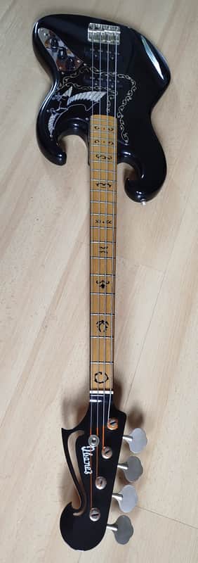 Ibanez 2409B Professional Black Eagle Double Cutaway 4-String | Reverb
