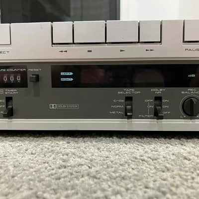 đ”Vintage Akai CSâF110 Silver-Face Stereo Cassette Deck â Retro âą Collectorâs Piece image 5