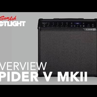 Line 6 Spider V 120 MkII 120-Watt 1x12" Guitar Combo Amplifier image 4