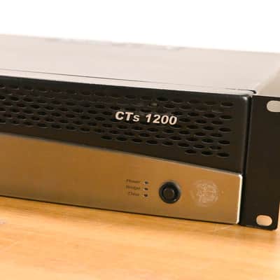 Crown CTs 1200 Two-Channel 600W Power Amplifier CG01YVN image 2