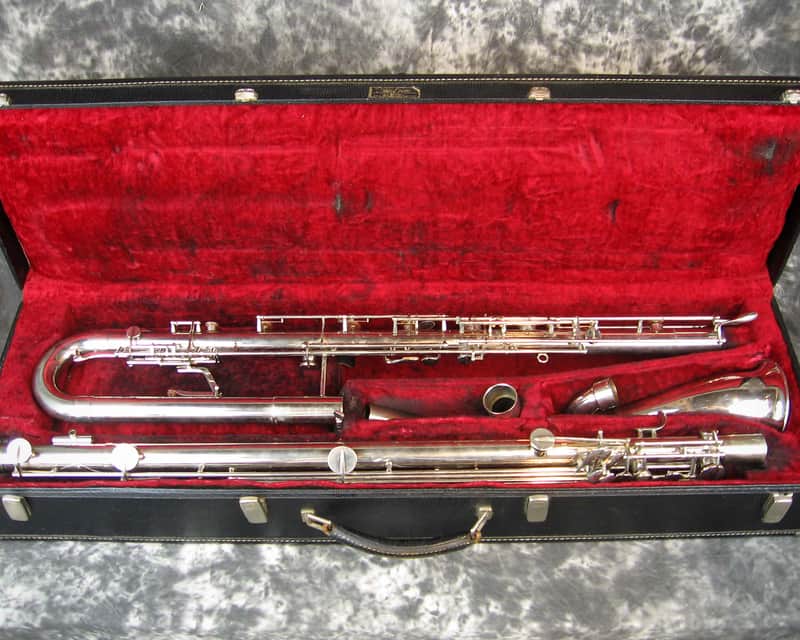 Good used Leblanc metal contra bass clarinet image 1