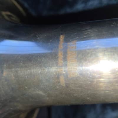 YAMAHA YMP-202M marching mellophone, VGood playing condition image 14