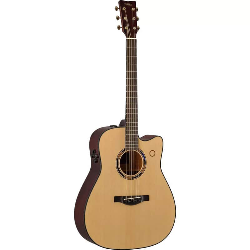 Yamaha TransAcoustic TAG3 All Solid Natural Includes Hard Case - Natural image 1