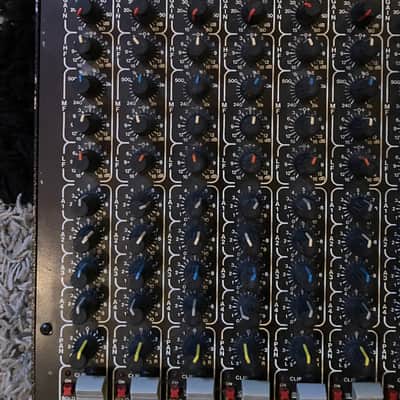 rare English mixer Studiomaster Session Mix16-2 Gold, England, Mixing Deck, vintage console, 4 aux buses, parametric eq image 4