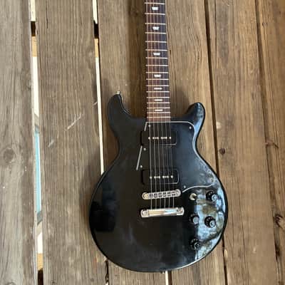 Gibson Les Paul Jr Junior special DC double Cut Cutaway  2000 - Ebony black  vintage electric guitar image 3