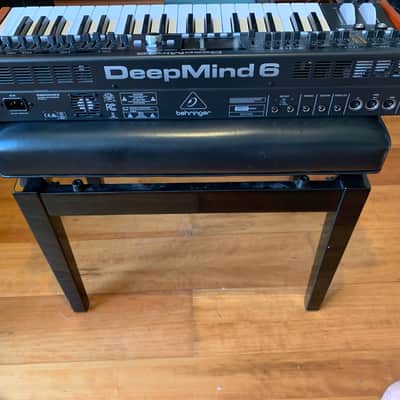 Behringer DeepMind 6 37-Key 6-Voice Polyphonic Analog Synth 2017 - Present - Black - Boxed+Manual+Power image 5