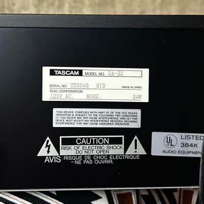 TASCAM DA-30 image 8