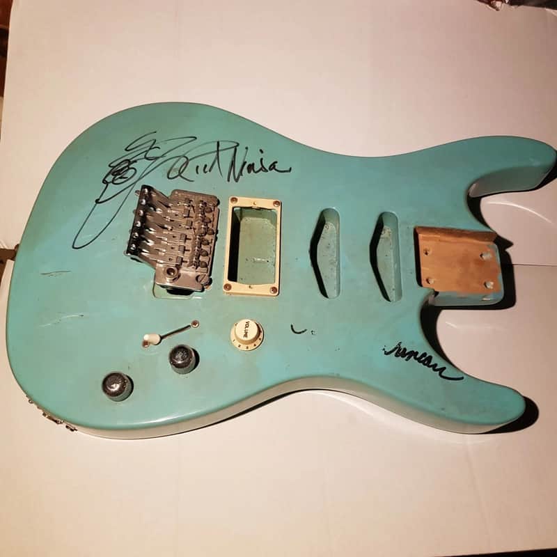 80's BODY SIGNED BY RICK NIELSEN / CHEAP TRICK & SEYMOUR DUNCAN image 1