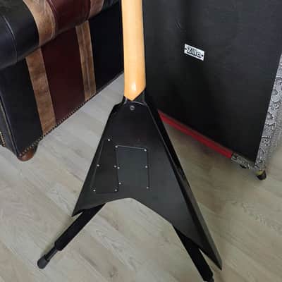 ESP Alexi Laiho Sawtooth EX ANDY SNEAP Judas Priest, Sabbat, Hell! Custom Black Randy Rhoads Flying V Artist Owned Signature Guitar! Tour Stage Played! COBHC! image 11