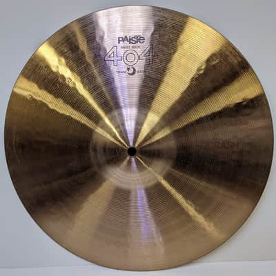 Paiste 16" 404 "Brown Label" Crash Cymbal