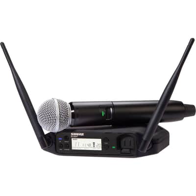 Shure GLXD24+/SM58-Z3 Dual-Band Digital Wireless Microphone System w/ SM58 image 1