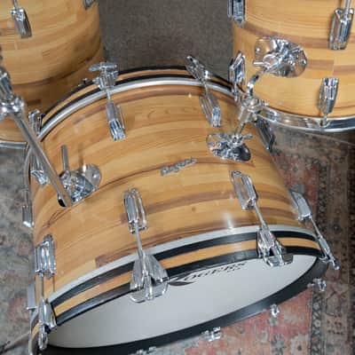 1960's Rogers Fullerton Era Powertone 3pc Kit - Butcher Block image 6