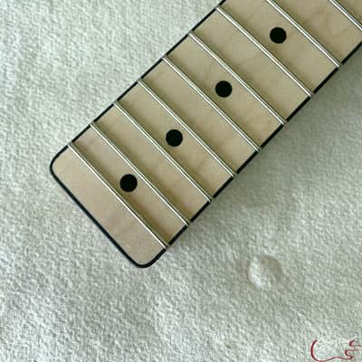 Guitar Mill T-Style Replacement Neck / 1 pc. Maple / Black Binding / Chunky C (#GIN-3214) image 5
