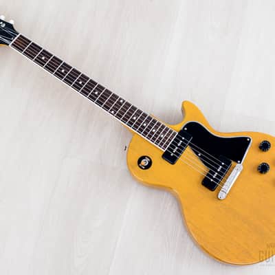 2024 Tokai Love Rock LSS-101 '50s-Style Singlecut Special TV Yellow w/ P-90s & Hangtags, Japan image 11